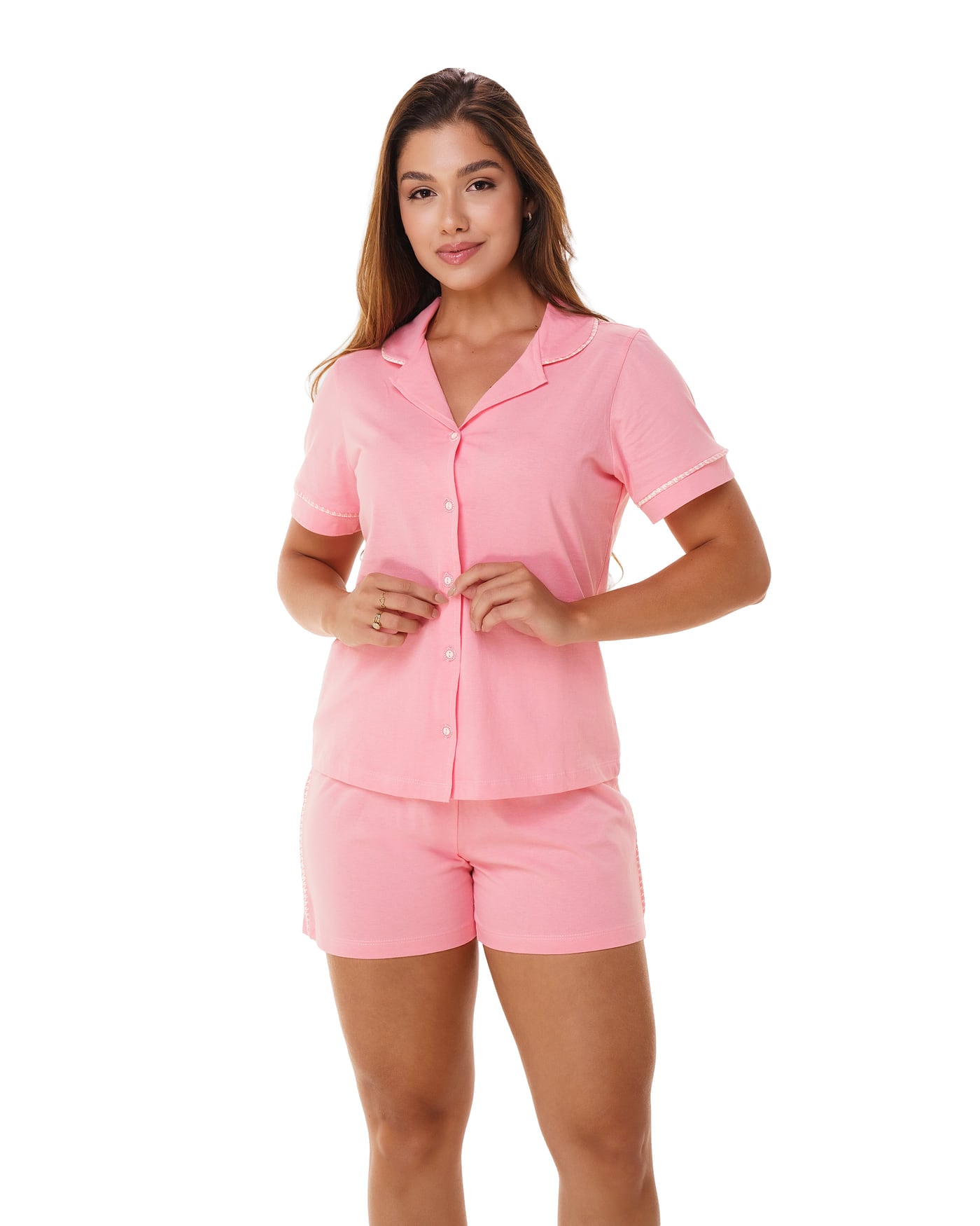 Pijama americano liso, ref. 22114