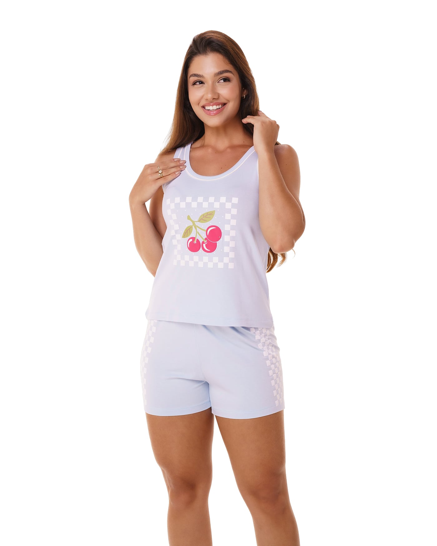Short doll regata mãe e filha, ref. 22157