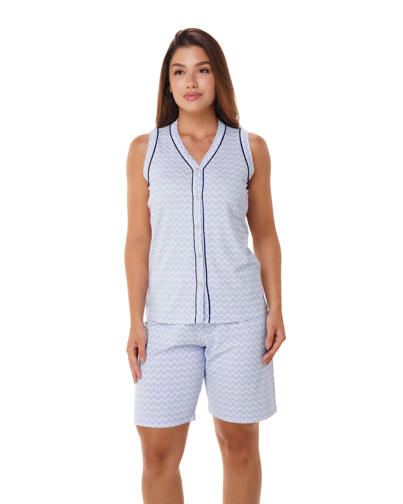 Pijama aberto bermuda Viscoflex, ref. 2216