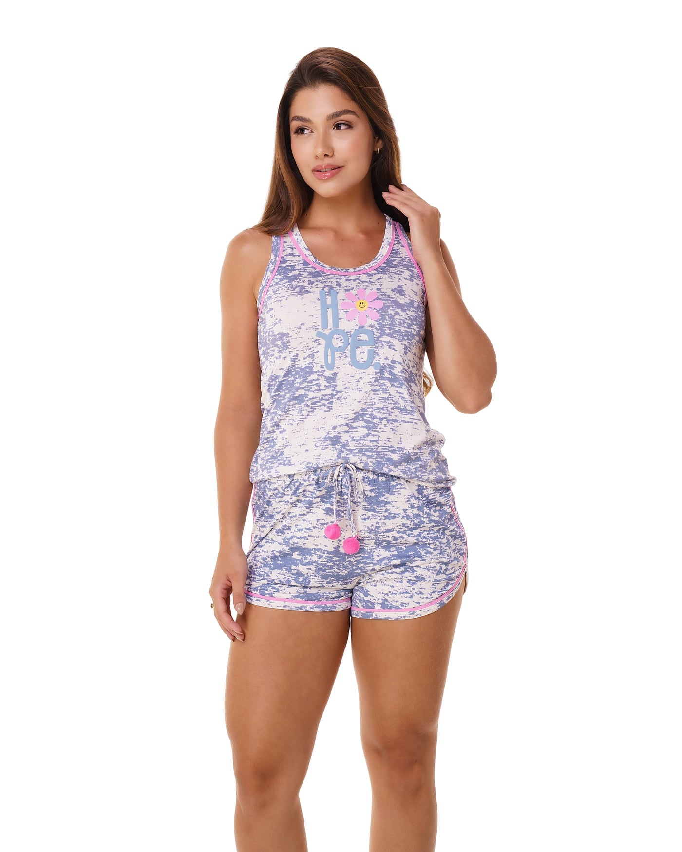 Pijama família feminino Viscoflex, ref. 22182