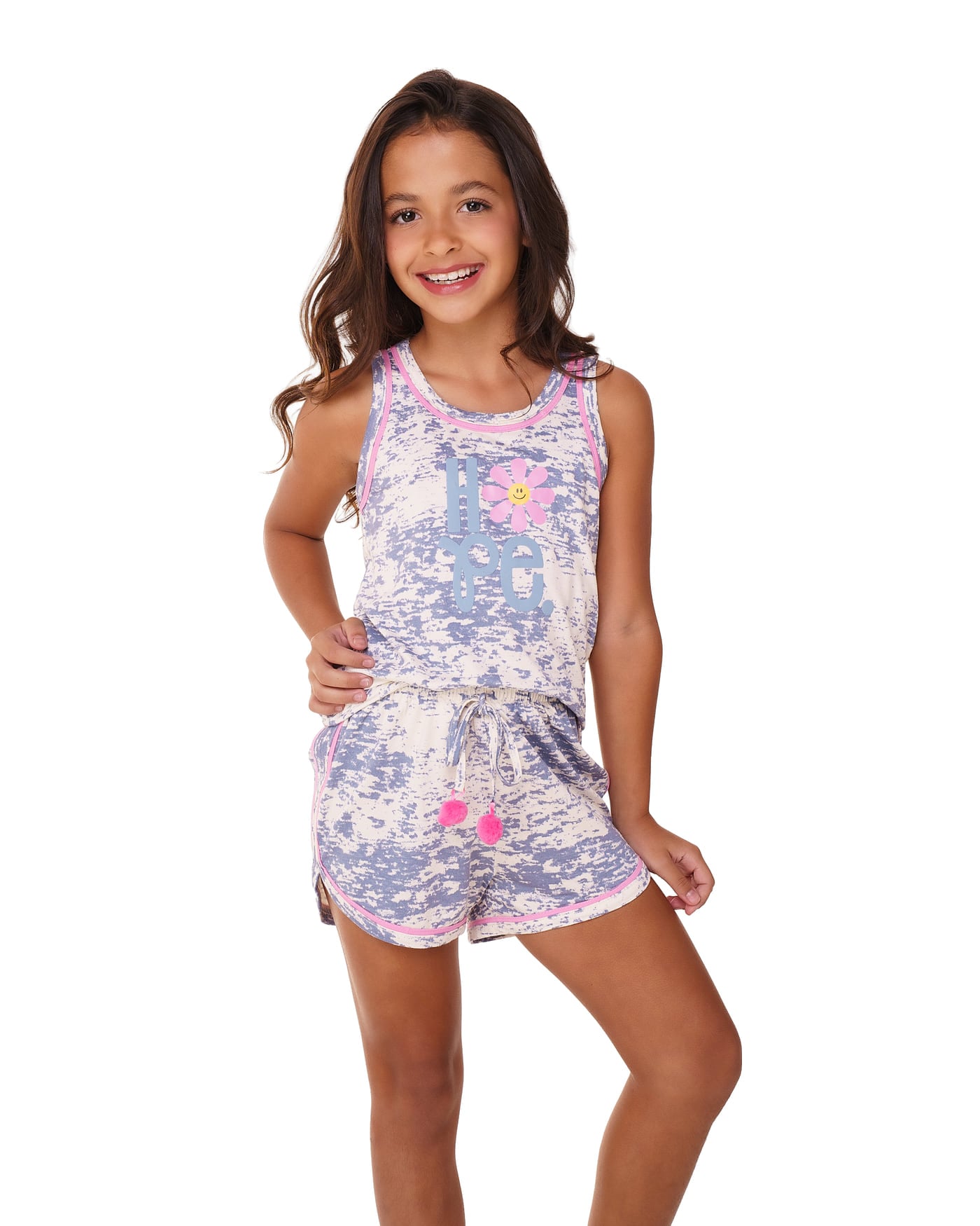 Pijama família infantil feminino Viscoflex, ref. 22183