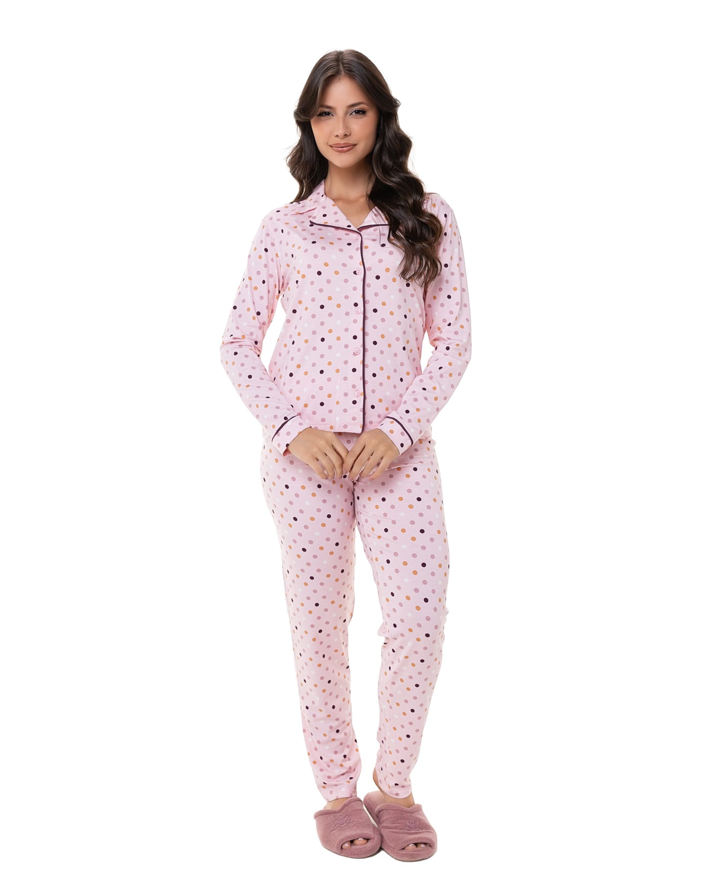 Pijama americano longo Viscoflex, ref. 2204